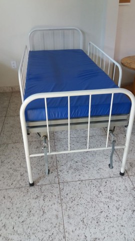 Cama Hospitalar Manual (Aluguel Mensal) - Foto 5