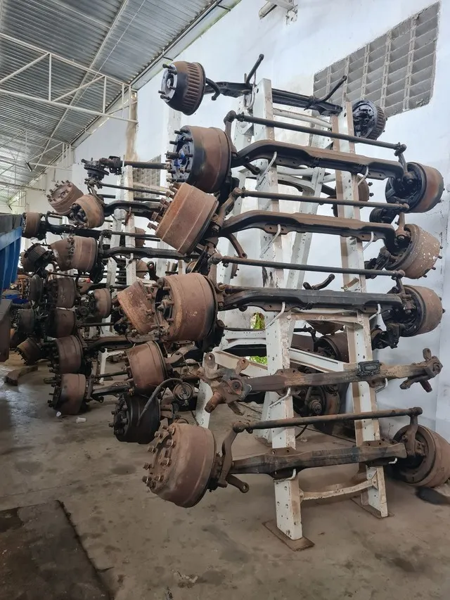 Eixo dianteiro pra todo tipo de caminhão Mb vw ford