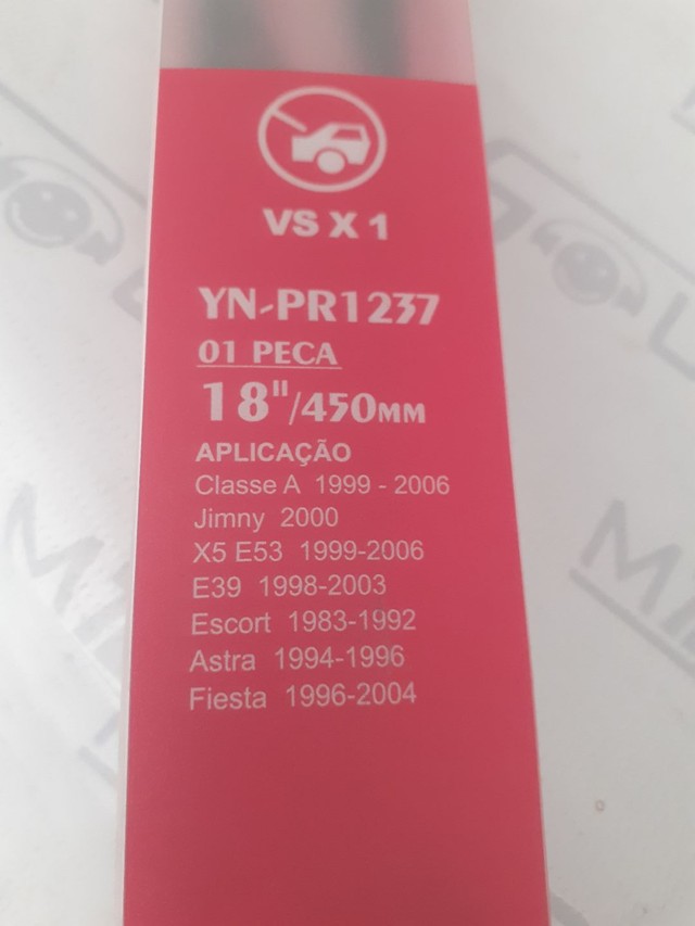Palheta traseira. Modelos especifico dos carros, na embalagem. Nova. Colocada. 