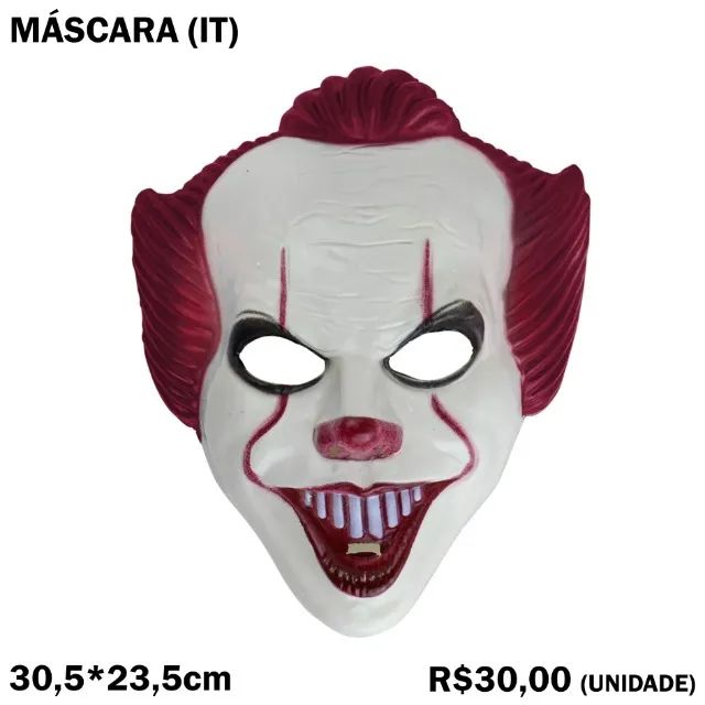 Máscara It A Coisa Vermelha