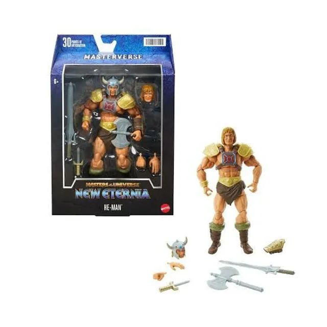 He-man viking motu masterverse masters of the universe new eternia mattel heman