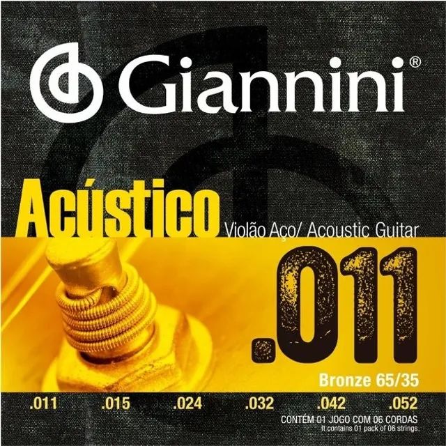 Jogo de Corda Giannini para Violão