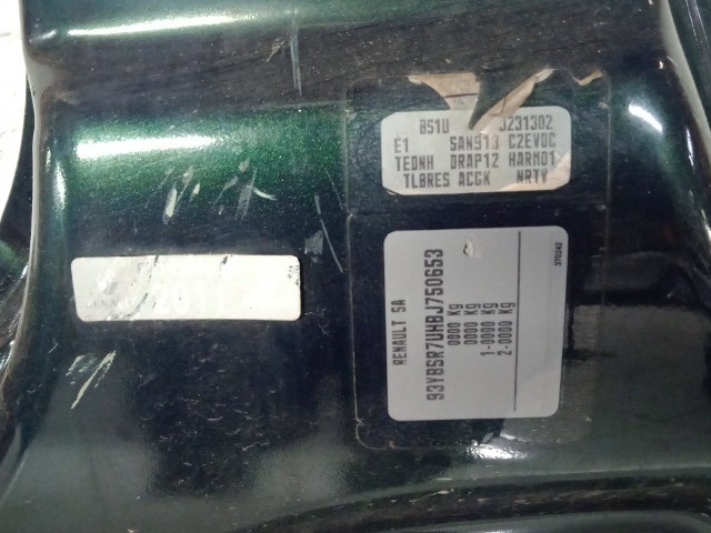 16709 Coluna T Lado Direito Renault Sandero Original 2007 A 2013 - Foto 3