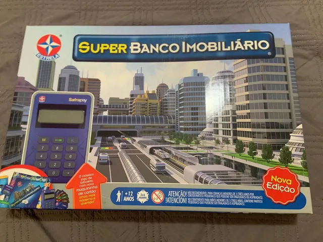 Super Banco Imobiliário com Cartão Estrela - Colorido