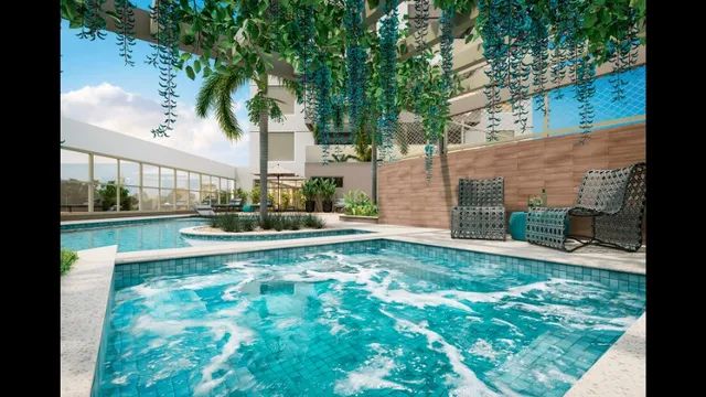 BELÍSSIMO APARTAMENTO - EDIFICIO AURUS - VISTA PARA O LAGO - Foto 4