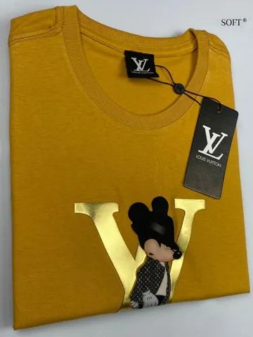 Camiseta Masc. Louis Vuitton (Pronta entrega)