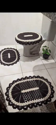 Jogo de cozinha croche  +76 anúncios na OLX Brasil