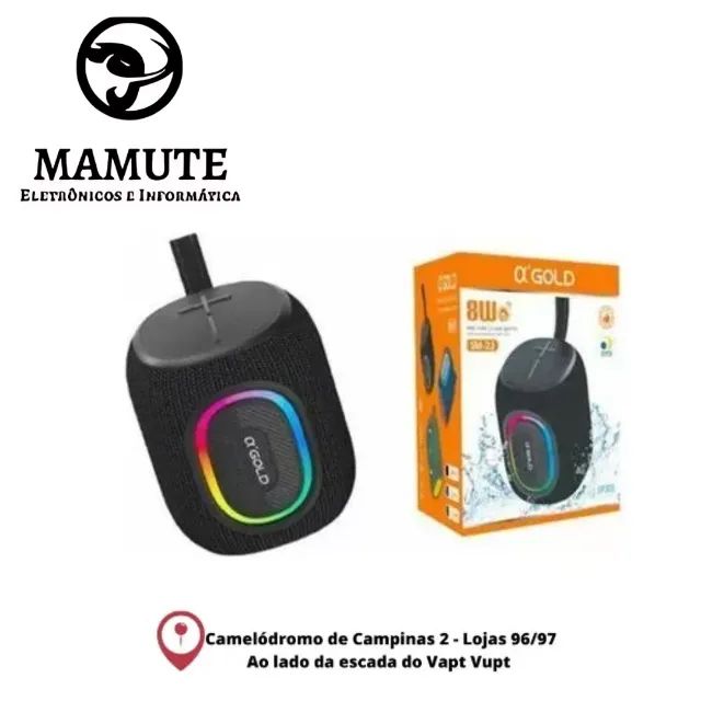 Mini Caixa De Som Sem Fio 8w Sm-23