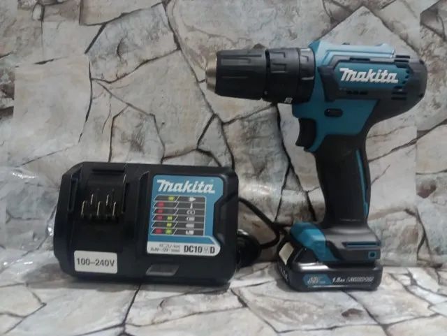 Parafusadeira/furadeira/furadeira de impacto makita 12v - Foto 4