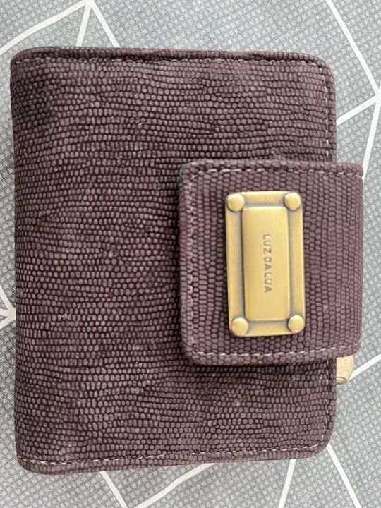 Carteira de Couro Legítimo Luz da Lua - Foto 2