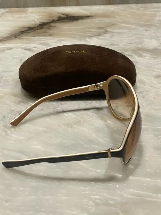 Óculos Tom Ford - Âmbar - Feminino - Foto 4