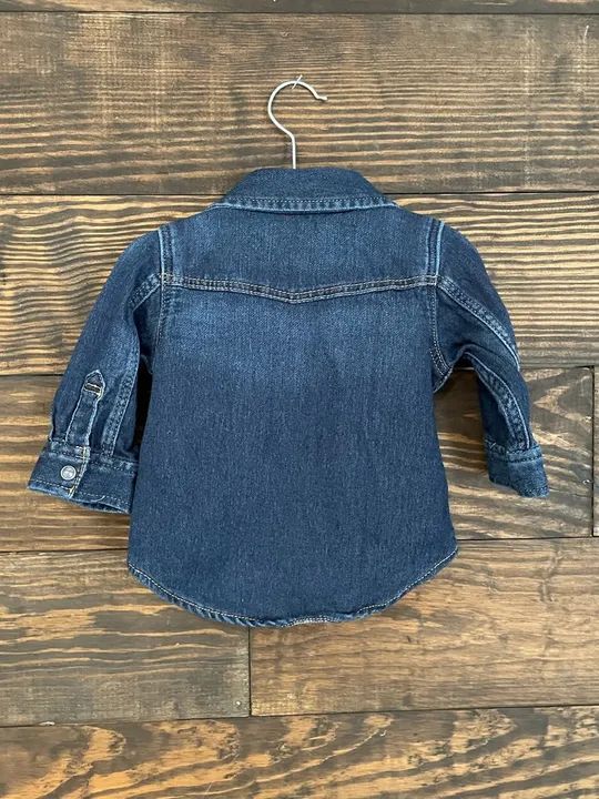 Jaqueta jeans baby bebê GAP - Foto 3