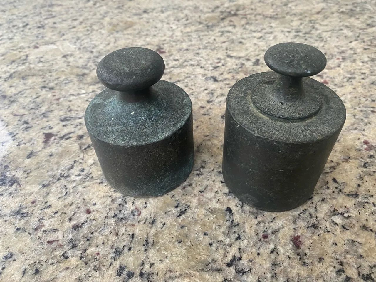 Conjunto de peso  3 kg  ferro fundido  - Foto 2