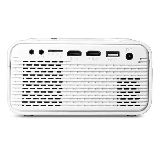 Projetor Knup PJ002 1800 Lumens 1080P Full HD HDMI, USB, AV, MicroSD com Controle - WZetta - Foto 3