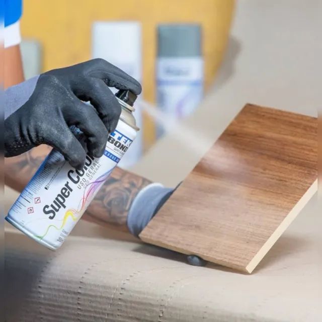 Tinta automotiva spray brilhante aerossol, uso geral!!! 350ml/250g - Foto 4