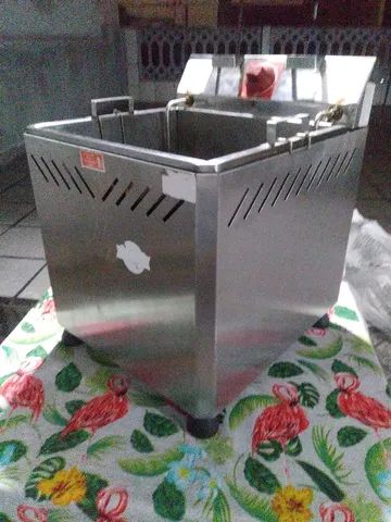 Fritadeira eletrica marchesoni  água e óleo usado  - Foto 4