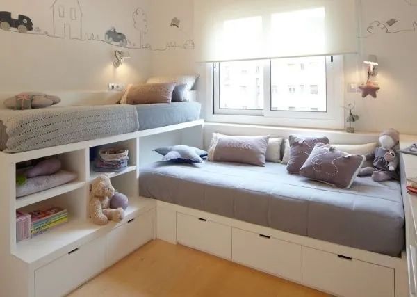 Cama, bicama e guarda roupas - Móveis planejados  - Foto 3