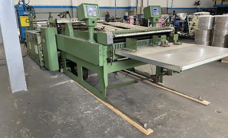 MÁQUINA CORTE E SOLDA HECE 1100 PISTA DUPLA - Foto 4