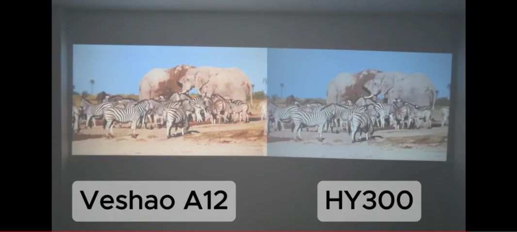 Projetor Android A12 Foco Eletronico Tv Hd Superior ao P30 Hy300 Hy320 2Gb Ram 16 Gb Rom!