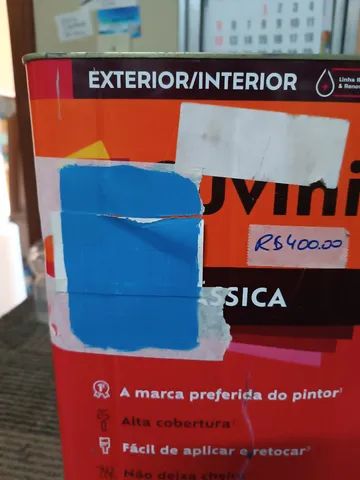 Tinta Suvinil Premium Clássica azul 16 litros  - Foto 2
