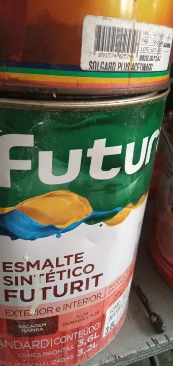 Tinta acrílica Futura Sintético Fu Turit 3,6L