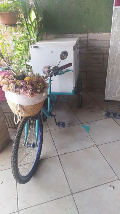 Triciclo para feiras 