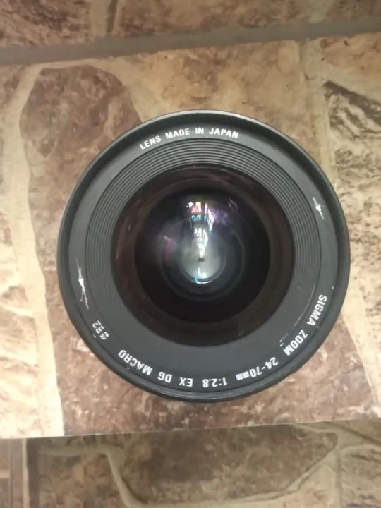 LENTE 24-70MM SIGMA CANON