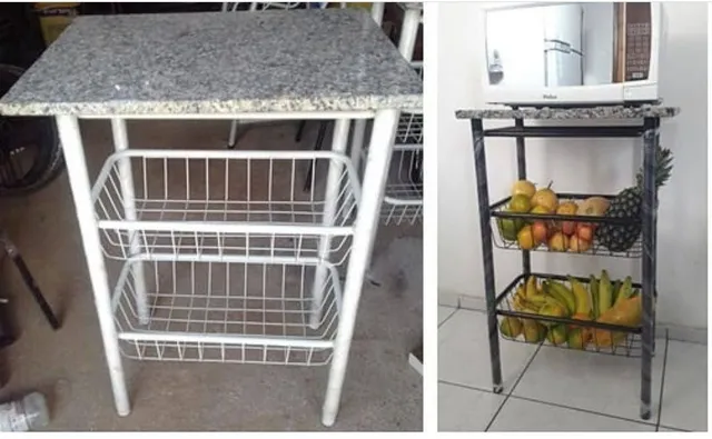 Fruteira microondas