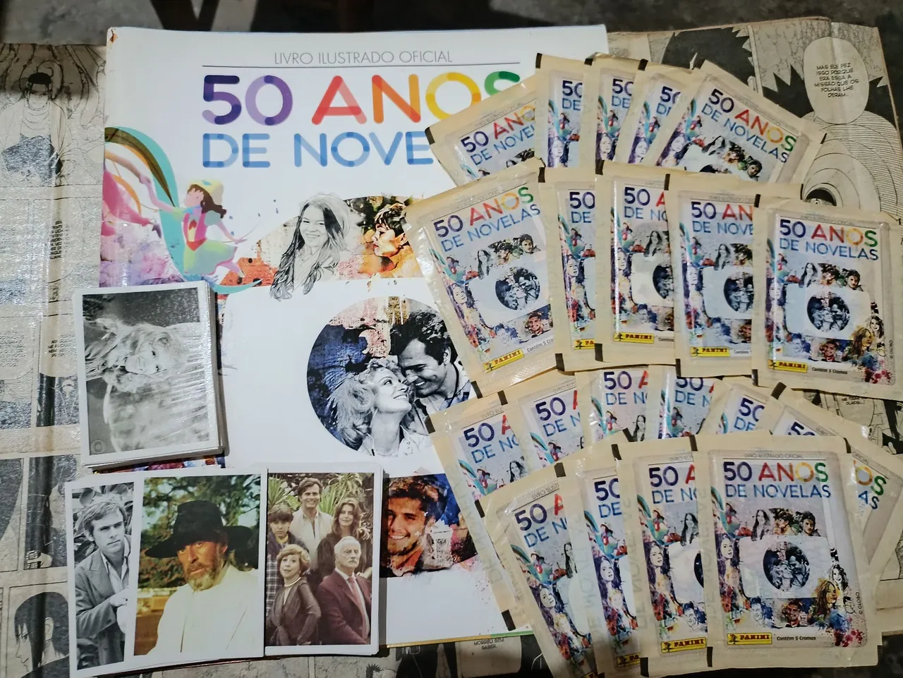 Livro Ilustrado Oficial 50 Anos De Novelas Globo