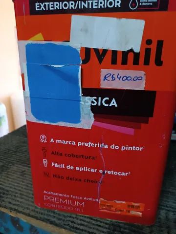 Tinta Suvinil Premium Clássica azul 16 litros 