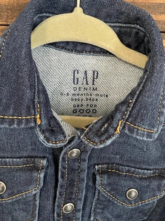 Jaqueta jeans baby bebê GAP - Foto 2
