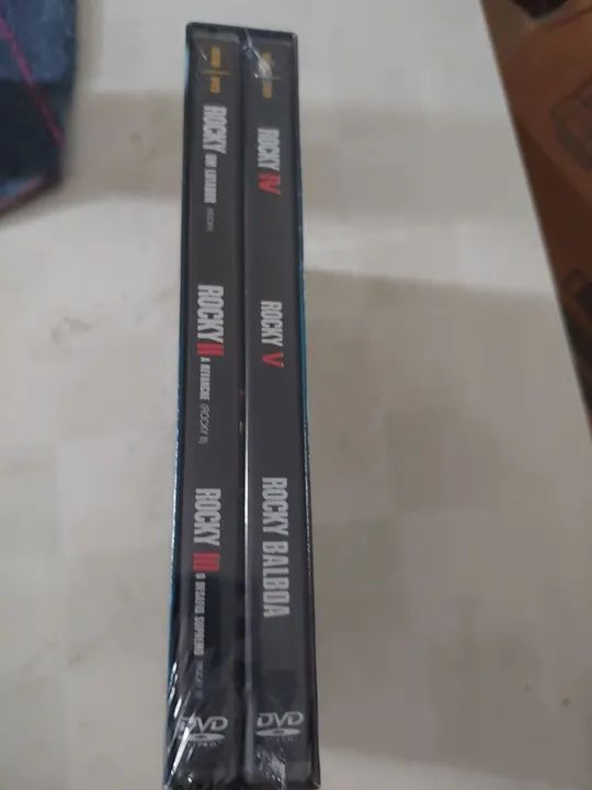 Box Dvd Rocky 1 ao 6  LACRADO - Foto 3