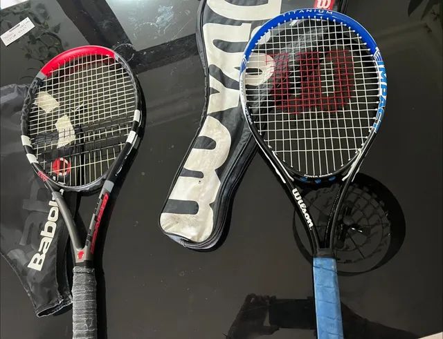 Raquete de t nis marcas babolat e wilson Esportes e gin stica