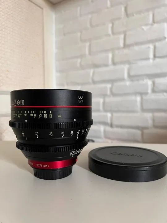 Lente canon Prime Cine - Foto 3