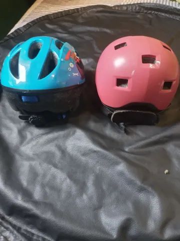 Capacete de proteção 2 peças em boas condições  - Foto 6