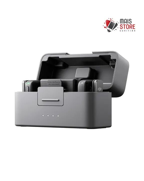 Microfone Dji Mic Mini (2 TX + 1 RX + Charging Case) - (Novo/Lacrado)