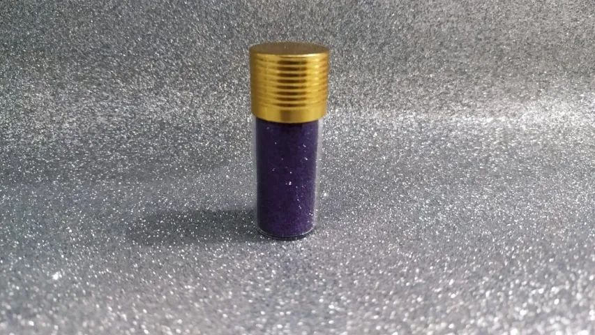 Gliter Pote Diversas Cores Um - Cor Roxo - Foto 3