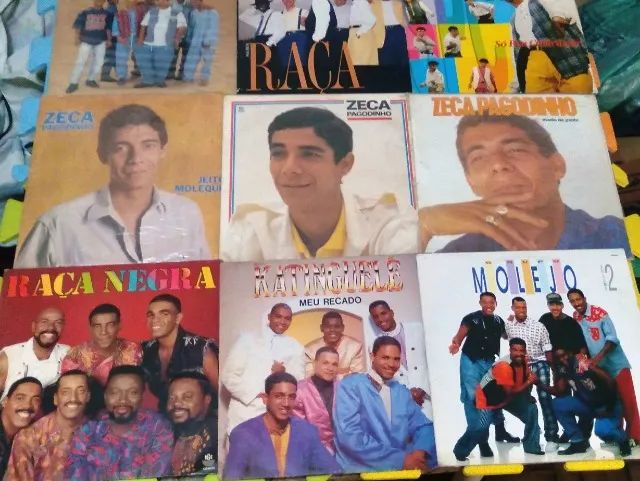 Lote 9 Lp's disco vinil Pagode variados 1 - Foto 4