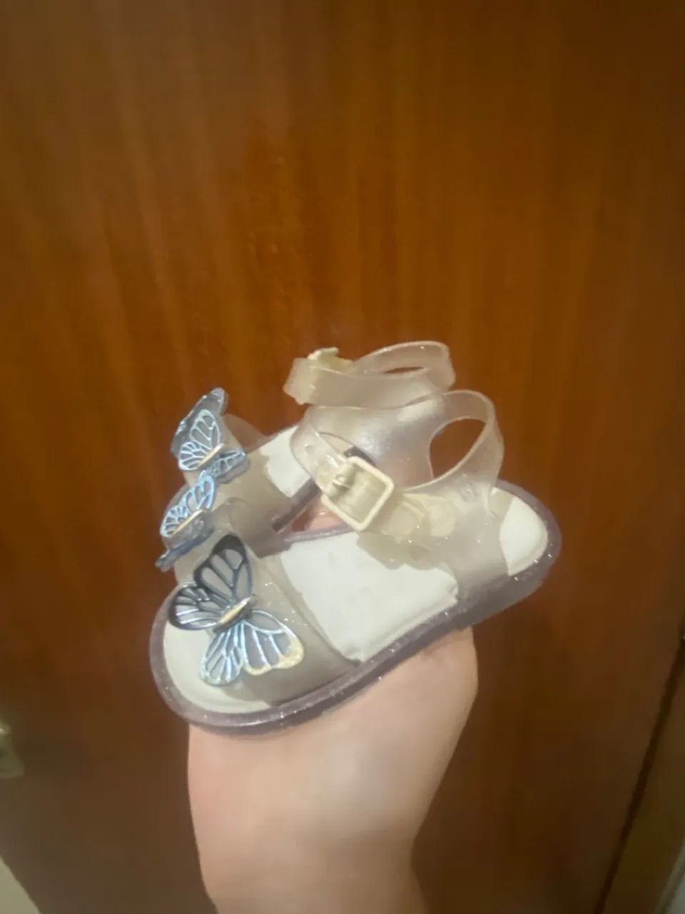 Sandália Bebê Menina Melissa Butterfly - Foto 3