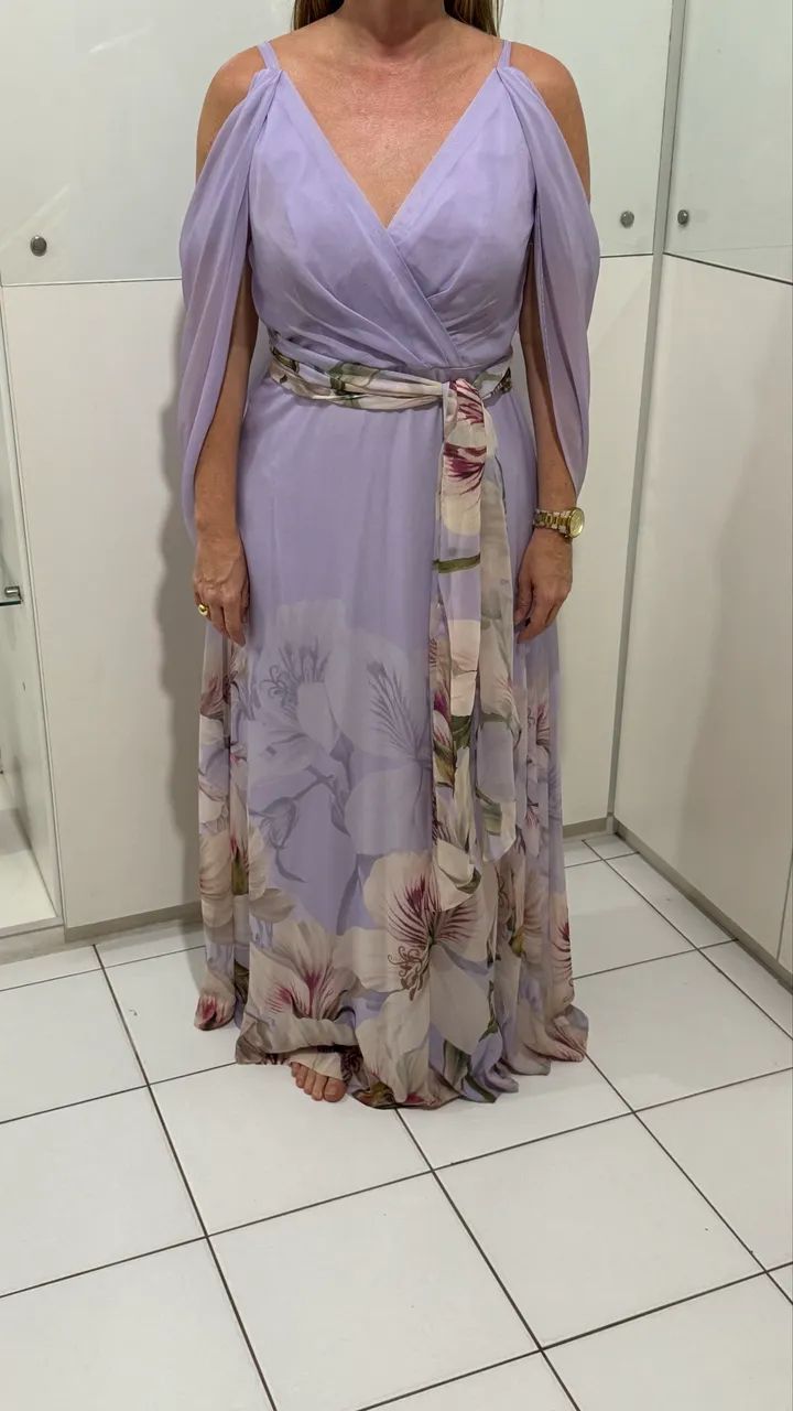 vestido de festa roxo 