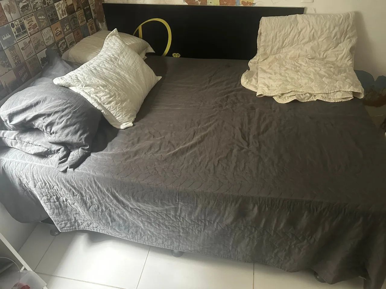 Vendo Cama box casal64302120485635121