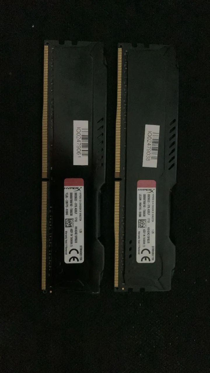 Kingston Gamer HyperX Fury Black 2x8GB Memory64385501403651121