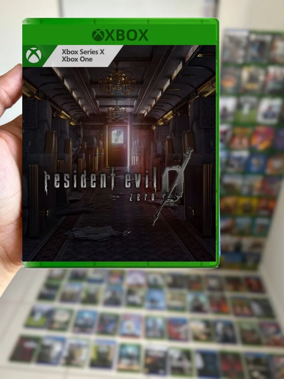 Resident zero jogo xbox one series