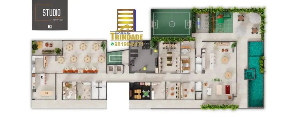 EXCLUSIVO APARTAMENTO NA PENINSULA, PAGAMENTO FACILITADO, STUDIO DESIGN PENINSULA, CONSTRU - Foto 4