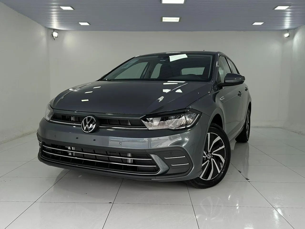 POLO HIGHLINE 1.0 TURBO FLEX CINZA 2025/2026
