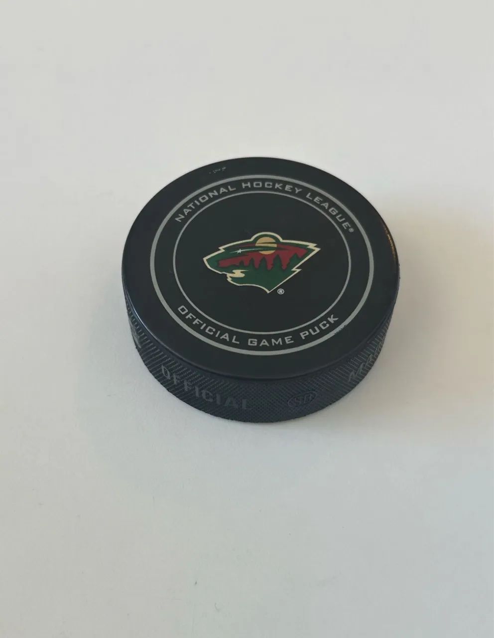 puck de hockey - minnesota wild (nhl) - Foto 4