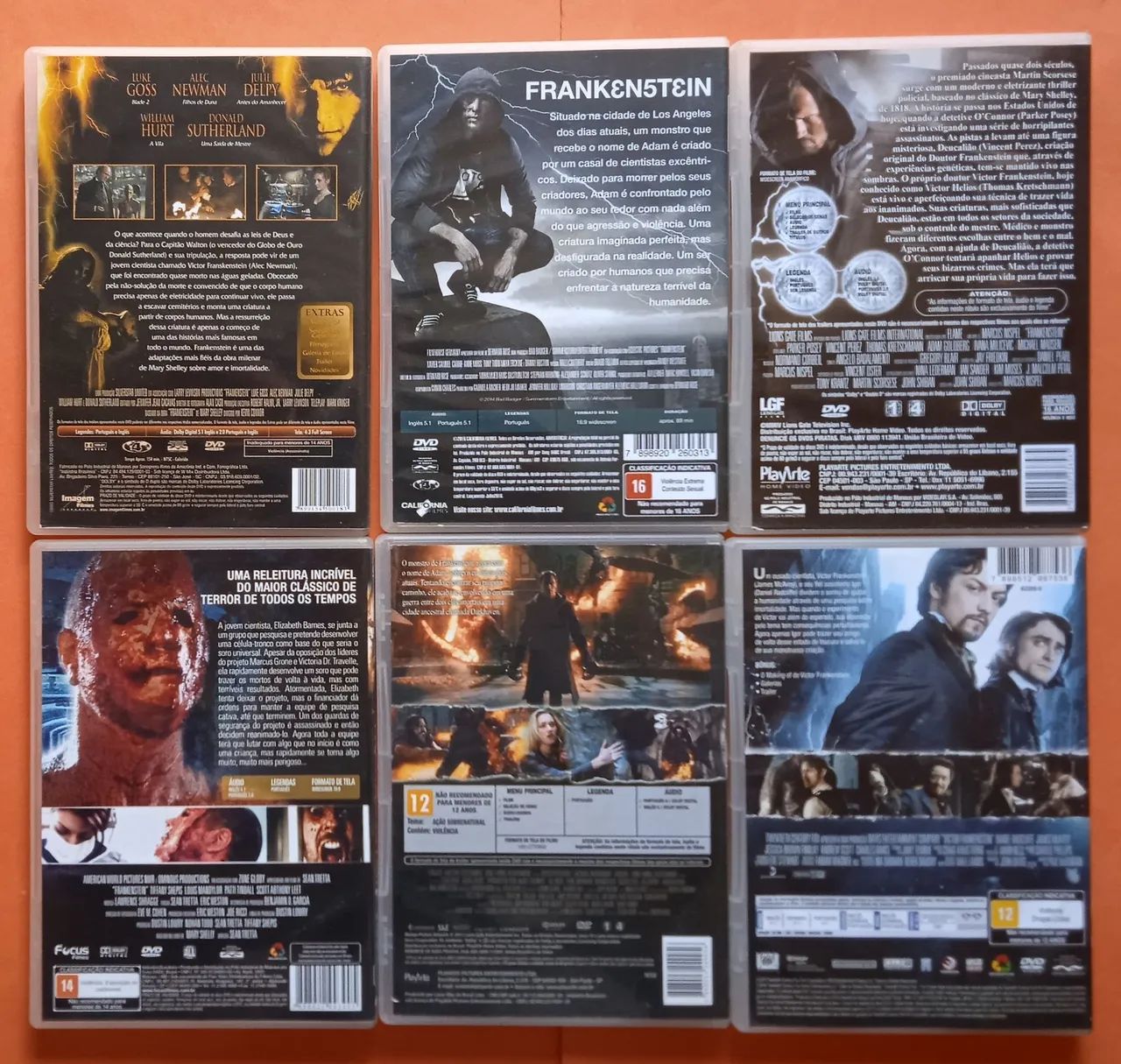 Dvd Coleção Frankenstein - 6 Filmes  - Foto 2