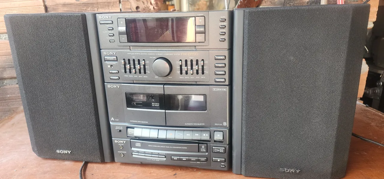 Mini System Sony FH-B150 leia a descrição