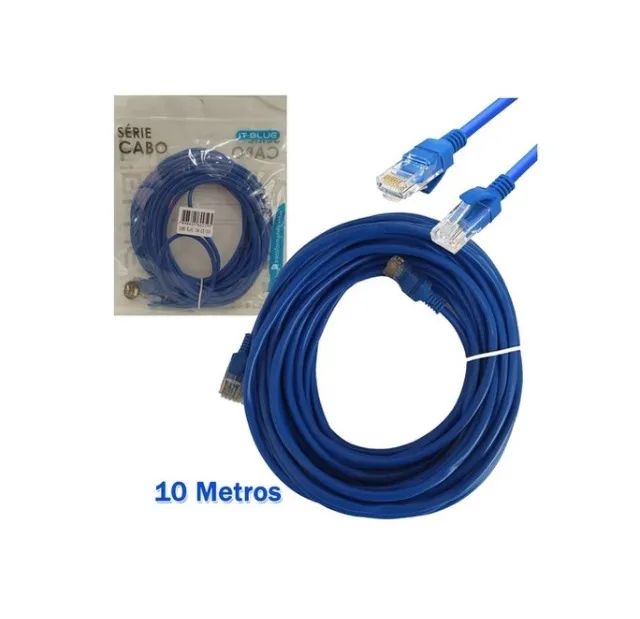Cabo De Rede Rj45 10 Metros It-Blue - Foto 5