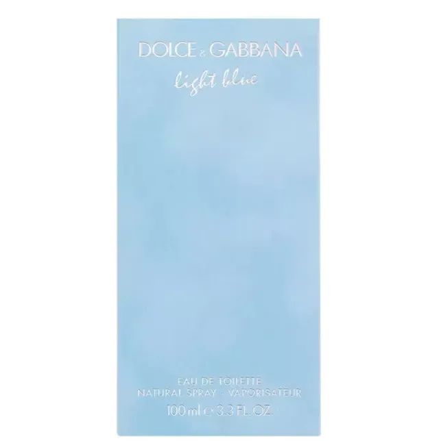 Light Blue Dolce & Gabbana Eau de Toilette Perfume Feminino 100ml Original - Foto 2